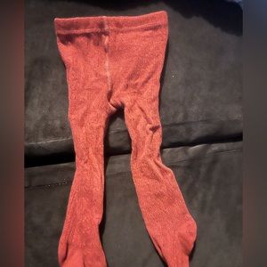 Little Stocking Co. Brick Cable Knit Tights